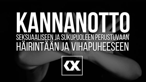 SILAKKALIIKE: Kannanotto seksuaaliseen ja sukupuoleen perustuvaan häirintään ja seksistiseen vihapuheeseen – naisrauhan puolesta